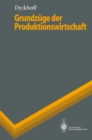Image for Grundzuge der Produktionswirtschaft: Einfuhrung in die Theorie betrieblicher Produktion