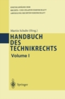 Image for Handbuch Des Technikrechts