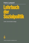 Image for Lehrbuch der Sozialpolitik