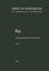 Image for Re Organorhenium Compounds: Part 1 : R-e / 1-8 / 1