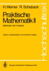 Image for Praktische Mathematik II: Methoden der Analysis