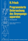 Image for Programmierte Untersuchung des Bewegungsapparates: Chirodiagnostik