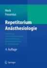 Image for Repetitorium Anasthesiologie: Vorbereitung auf die anasthesiologische Facharztprufung und das Europaische Diplom fur Anasthesiologie