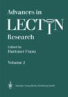 Image for Advances in Lectin Research