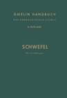 Image for Schwefel: Teil A - Lieferung 3