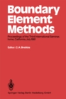 Image for Boundary Element Methods: Proceedings of the Third International Seminar, Irvine, California, July 1981