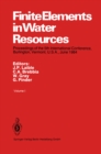 Image for Finite Elements in Water Resources: Proceedings of the 5th International Conference, Burlington, Vermont, U.S.A., June 1984