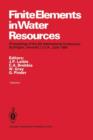Image for Finite Elements in Water Resources