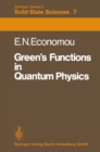 Image for Green&#39;s functions in quantum physics