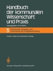 Image for Handbuch der kommunalen Wissenschaft und Praxis