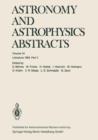 Image for Astronomy and Astrophysics Abstracts : Literature 1983, Part 2