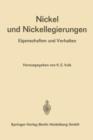 Image for Nickel und Nickellegierungen : Eigenschaften und Verhalten