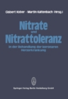 Image for Nitrate Und Nitrattoleranz in Der Behandlung Der Koronaren Herzerkrankung