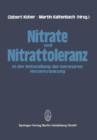 Image for Nitrate und Nitrattoleranz in der Behandlung der koronaren Herzerkrankung