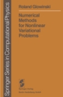 Image for Numerical Methods for Nonlinear Variational Problems