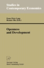 Image for Openness and Development: Yearbook of Economic and Social Relations 1996