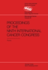 Image for Proceedings of the 9th International Cancer Congress: Tokyo October 1966, Panel Discussions