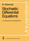 Image for Stochastic differential equations: an introduction with applications