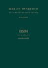 Image for Eisen: Teil B - Lieferung 3: Verbindungen Eisen Und Kohlenstoff (Fortsetzung)