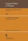 Image for Lie Methods in Optics