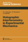 Image for Holographic Interferometry in Experimental Mechanics