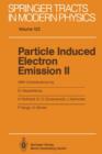 Image for Particle Induced Electron Emission II