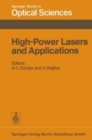 Image for High-Power Lasers and Applications : Proceedings of the Fourth Colloquium on Electronic Transition Lasers in Munich, June 20-22, 1977