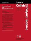 Image for Trends in Colloid and Interface Science IX