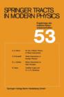 Image for Springer Tracts in Modern Physics