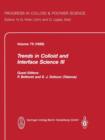 Image for Trends in Colloid and Interface Science III