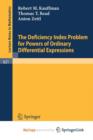 Image for The Deficiency Index Problem for Powers of Ordinary Differential Expressions