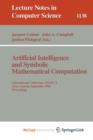 Image for Artificial Intelligence and Symbolic Mathematical Computation