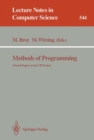 Image for Methods of Programming : Selected Papers on the CIP-Project