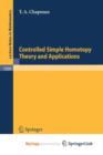 Image for Controlled Simple Homotopy Theory and Applications