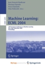 Image for Machine Learning: ECML 2004