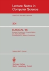 Image for EUROCAL &#39;85. European Conference on Computer Algebra. Linz, Austria, April 1-3, 1985. Proceedings