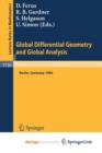 Image for Global Differential Geometry and Global Analysis 1984