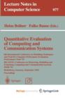 Image for Quantitative Evaluation of Computing and Communication Systems : 8th International Conference on Modelling Techniques and Tools for Computer Performance Evaluation, Performance Tools &#39;95, 8th GI/ITG C