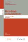 Image for Finite Fields and Applications : 7th International Conference, Fq7, Toulouse, France, May 5-9, 2003, Revised Papers