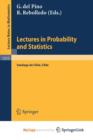 Image for Lectures in Probability and Statistics : Lectures Given at the Winter School in Probability and Statistics Held in Santiago de Chile