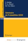 Image for Seminaire de Probabilites XXVII