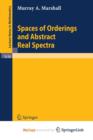 Image for Spaces of Orderings and Abstract Real Spectra