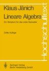 Image for Lineare Algebra: Ein Skriptum fur das erste Semester