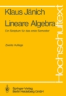 Image for Lineare Algebra: Ein Skriptum Fur Das Erste Semester