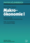 Image for Makrookonomie I: Einfuhrung in Die Volkswirtschaftliche Gesamtrechnung