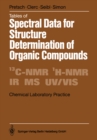 Image for Tables of Spectral Data for Structure Determination of Organic Compounds