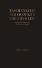 Image for Taschenbuch fur Chemiker und Physiker