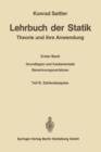 Image for Lehrbuch der Statik