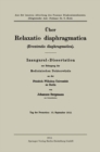 Image for Uber Relaxatio diaphragmatica (Eventratio diaphragmatica)