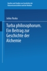 Image for Turba Philosophorum: Ein Beitrag Ur Geschichte Der Alchemie